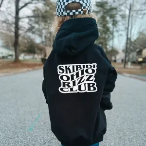 Skibidi Ohio Rizz Club Hoodie