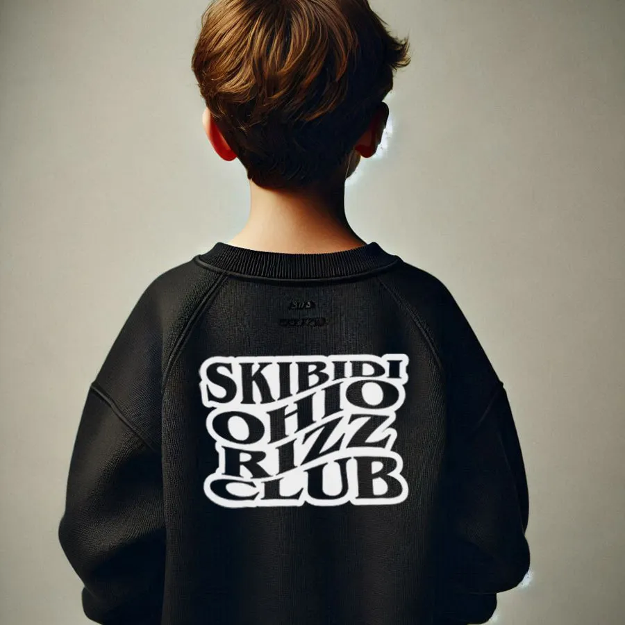 Skibidi Ohio Rizz Club Sweatshirt