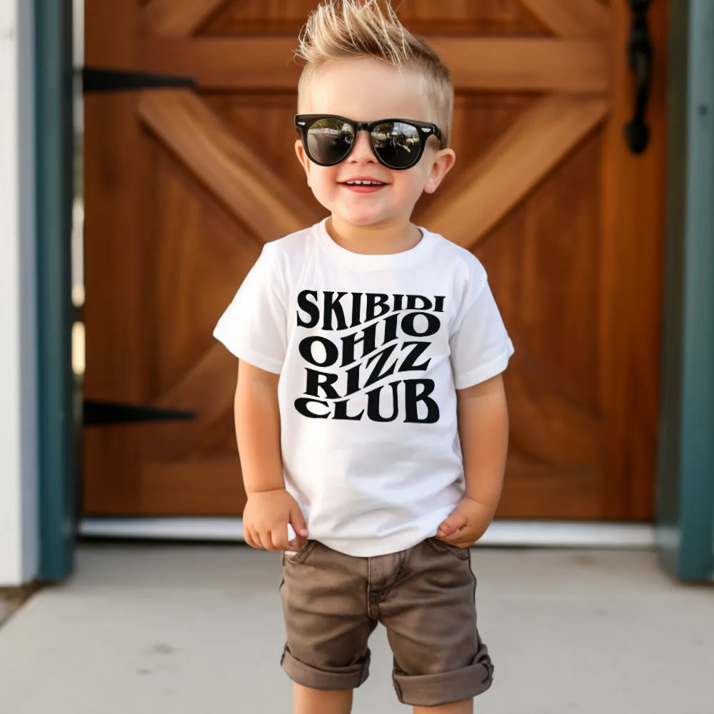 Skibidi Ohio Rizz Front T-Shirt