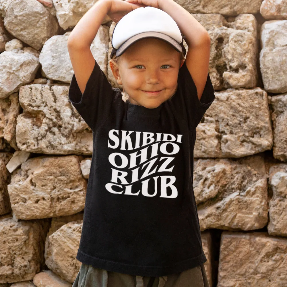Skibidi Ohio Rizz Front T-Shirt