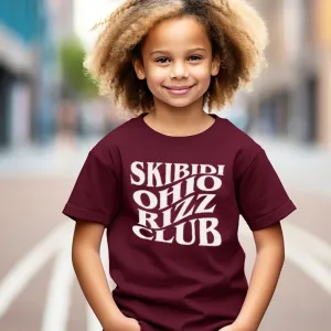 Skibidi Ohio Rizz Front T-Shirt