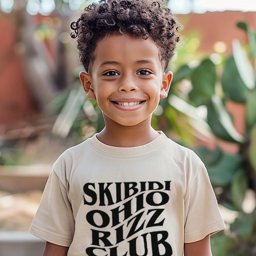 Skibidi Ohio Rizz Front T-Shirt