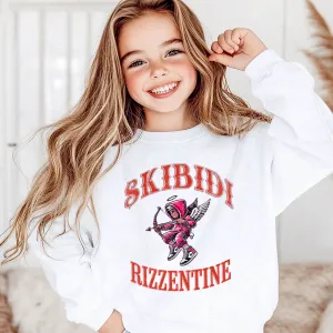 Skibidi Rizzentine Valentine's Day Sweatshirt