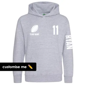 TeamKitz Core Rugby Team Sleeve Hoodie