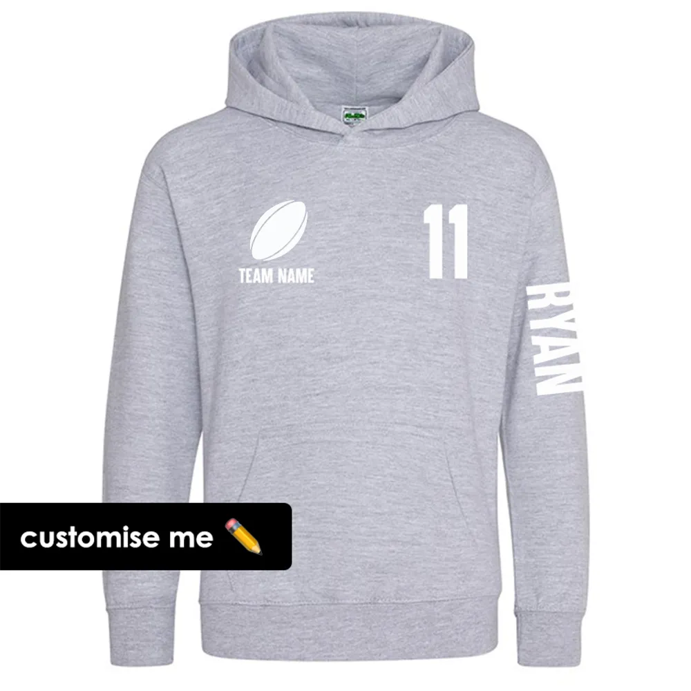 TeamKitz Core Rugby Team Sleeve Hoodie