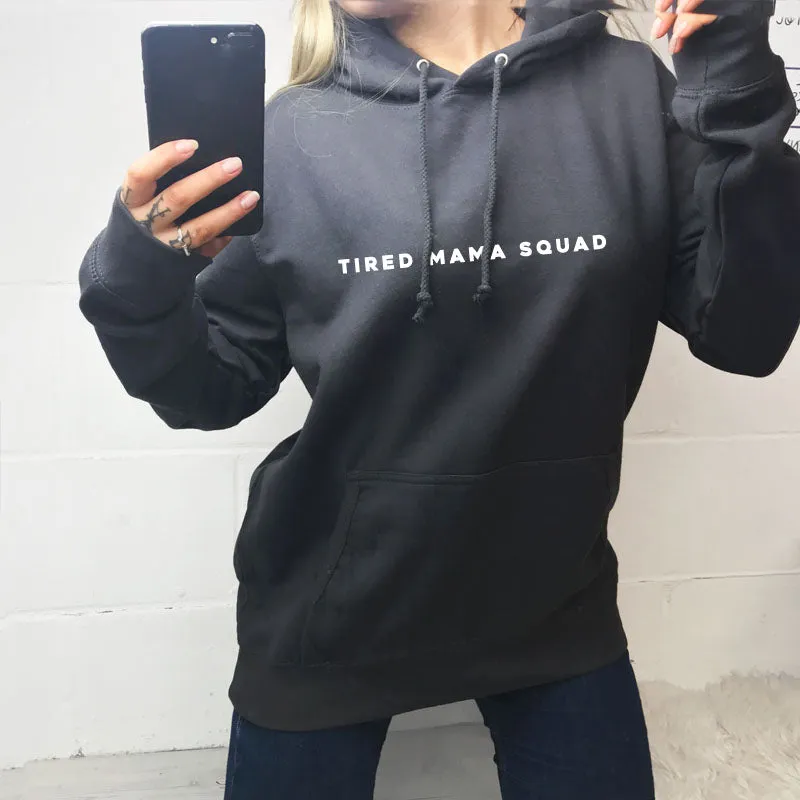 Tired Mama Squad Basic Hoodie (MRK X)