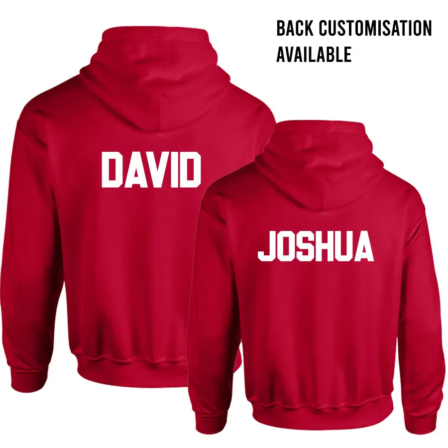 Warning Christmas Cousin Meetup Red Hoodies