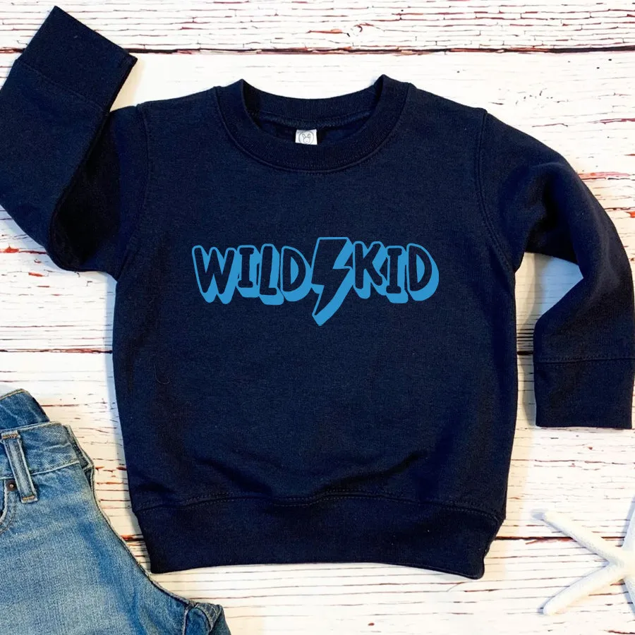 Wild Kid Lightning Kids Sweatshirt